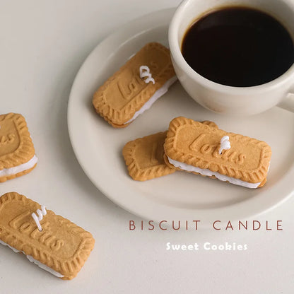 Cute Handmade Biscuit Candle Scented