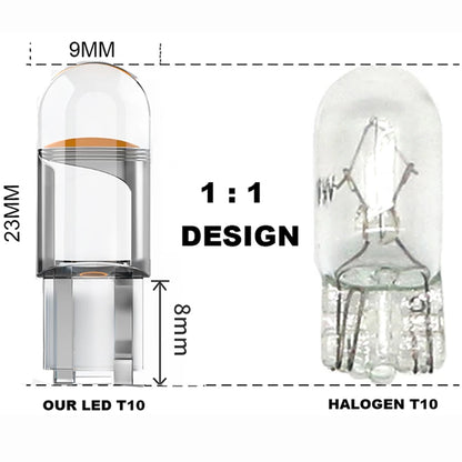 1pc Car Light LED Bulbs T10 W5W 12V/24V