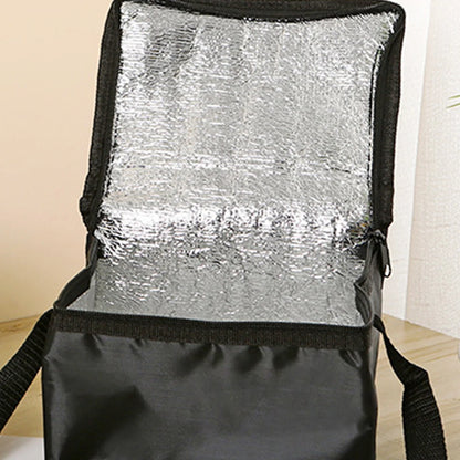 1PC - insulated bag, portable lunch bag, insulated bag, takeaway, outdoor picnic bag, bento bag