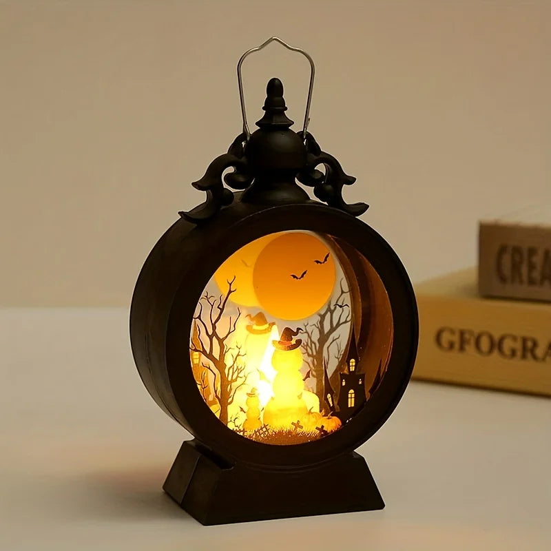 Halloween Oil Lamp