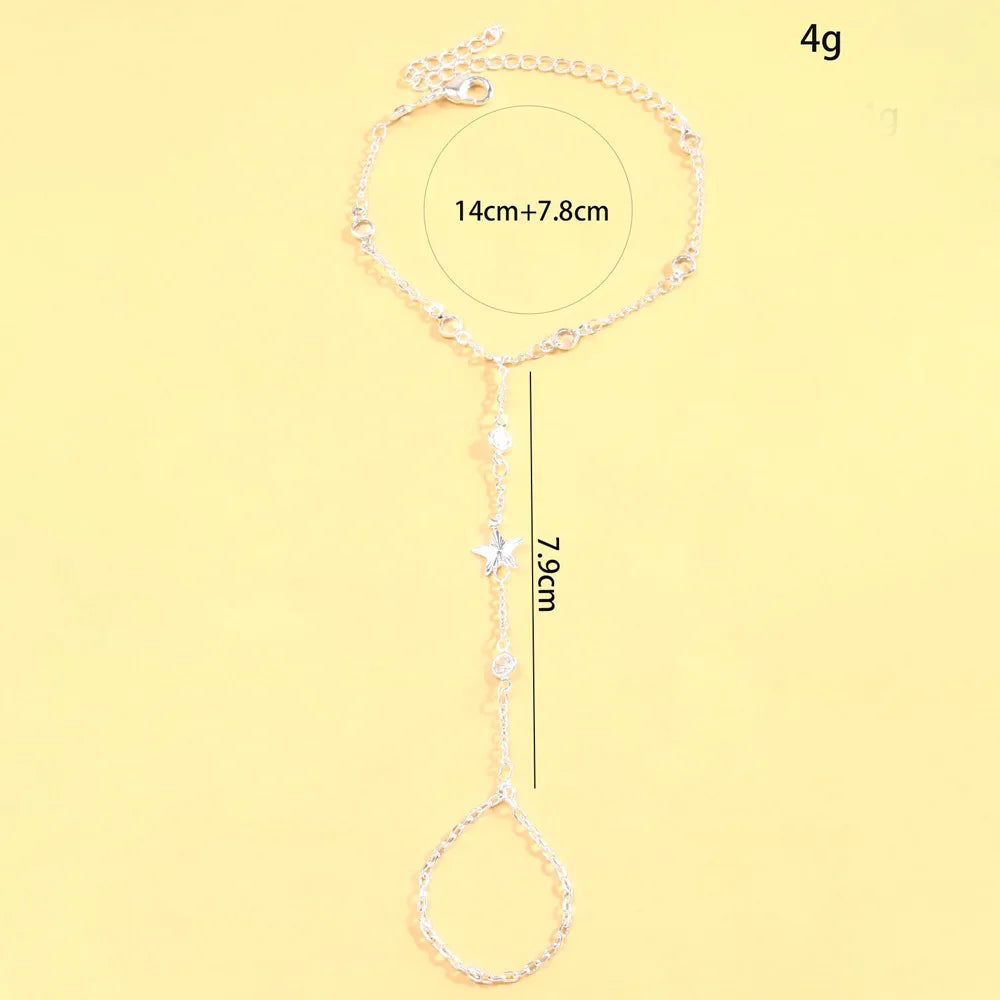 Advanced Star Finger Bracelet Chain