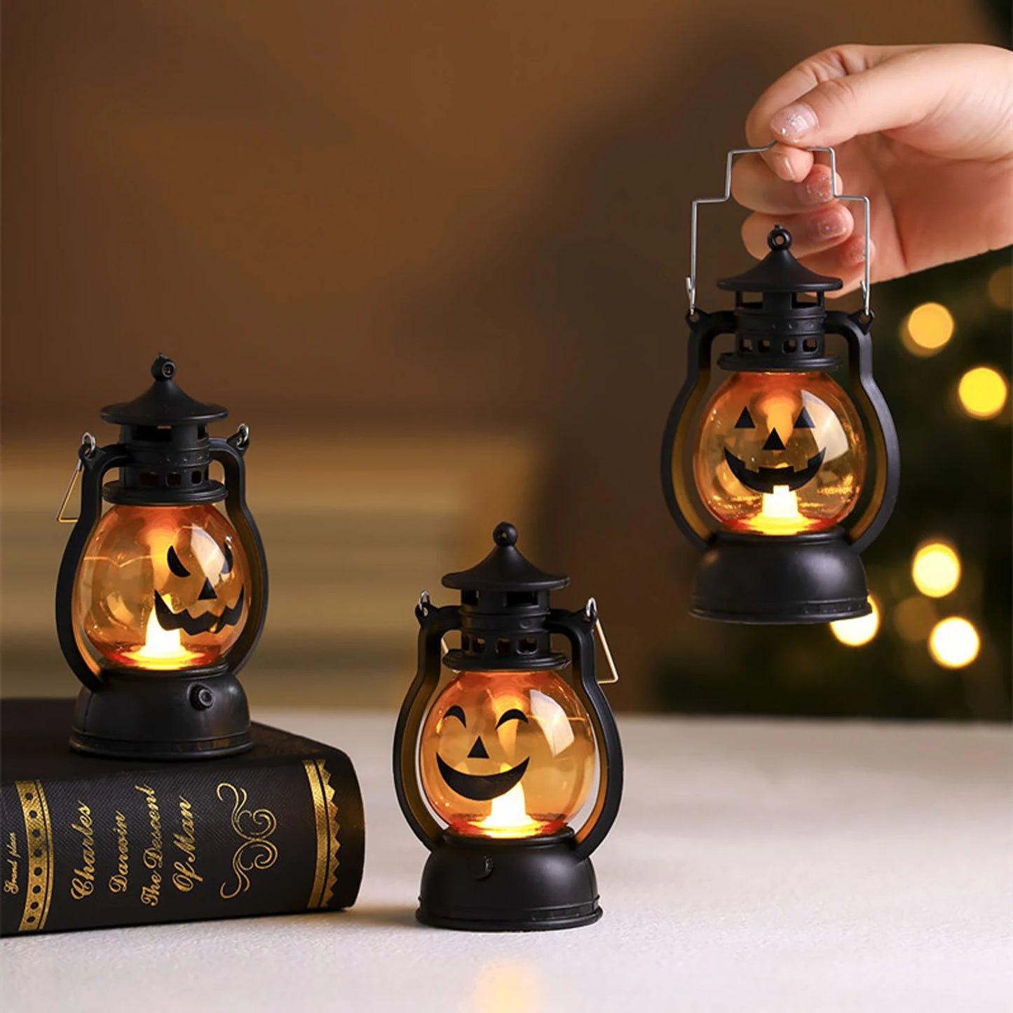 Halloween Oil Lamp