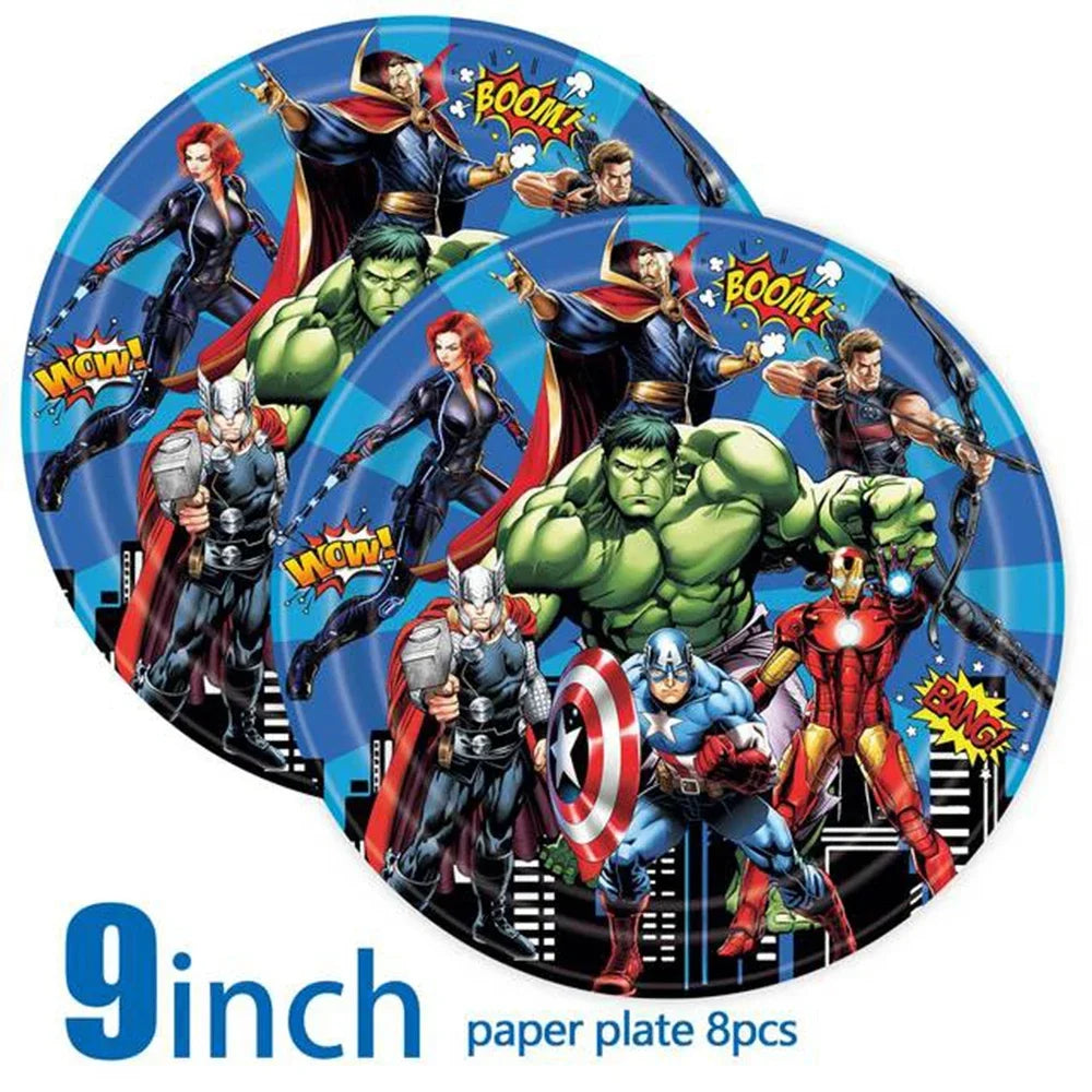 Super Hero Avengers Kid Decor Birthday