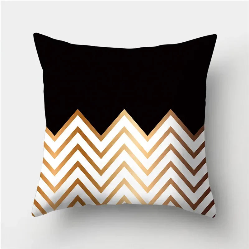 45*45cm Geometric Print Decorative Pillow