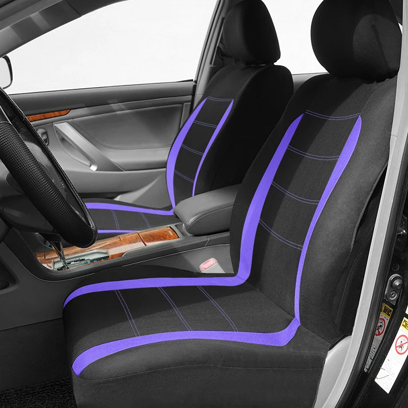 AUTO PLUS Fundas de Asiento de Coche Universales – Juego Completo