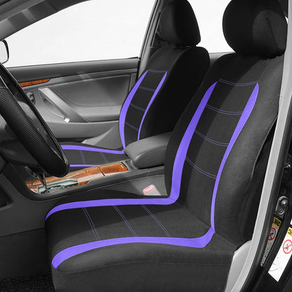 AUTO PLUS Fundas de Asiento de Coche Universales – Juego Completo