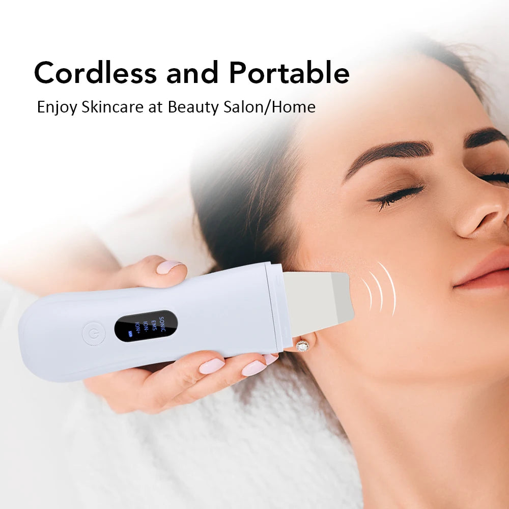 Ultrasonic Skin Scrubber Peeling Remove