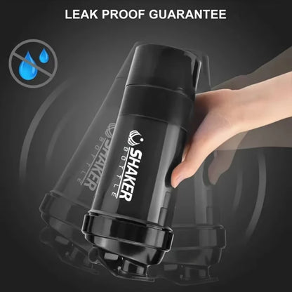 Shaker Bottle With Power Container