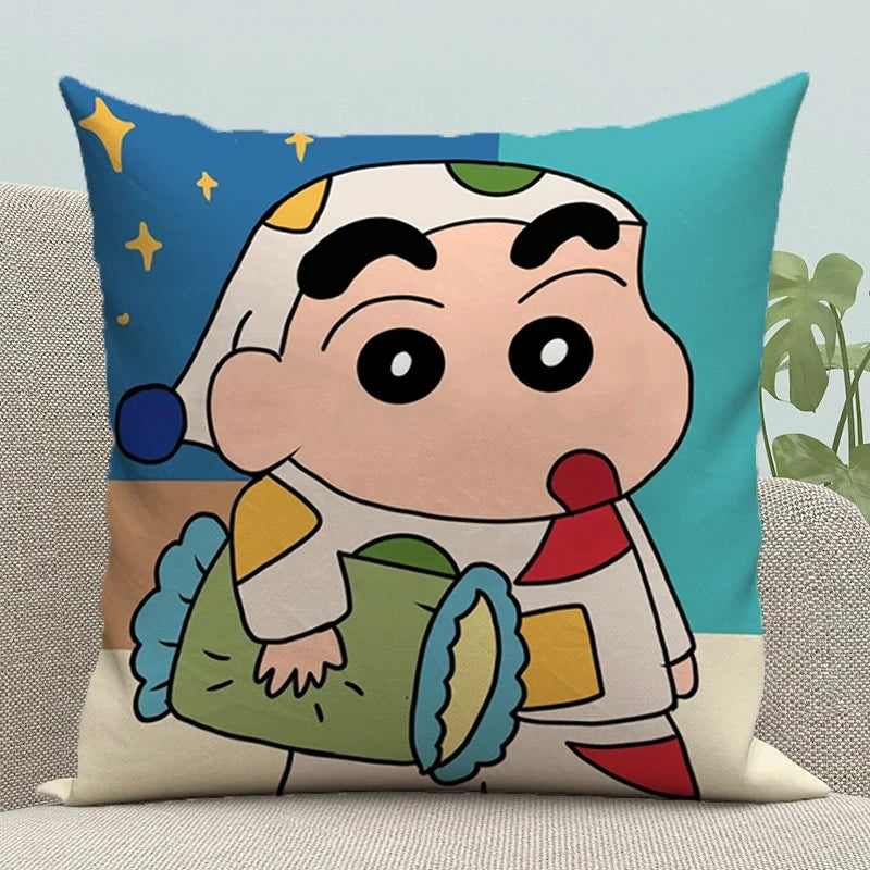 Shin Chans Pillow Covers