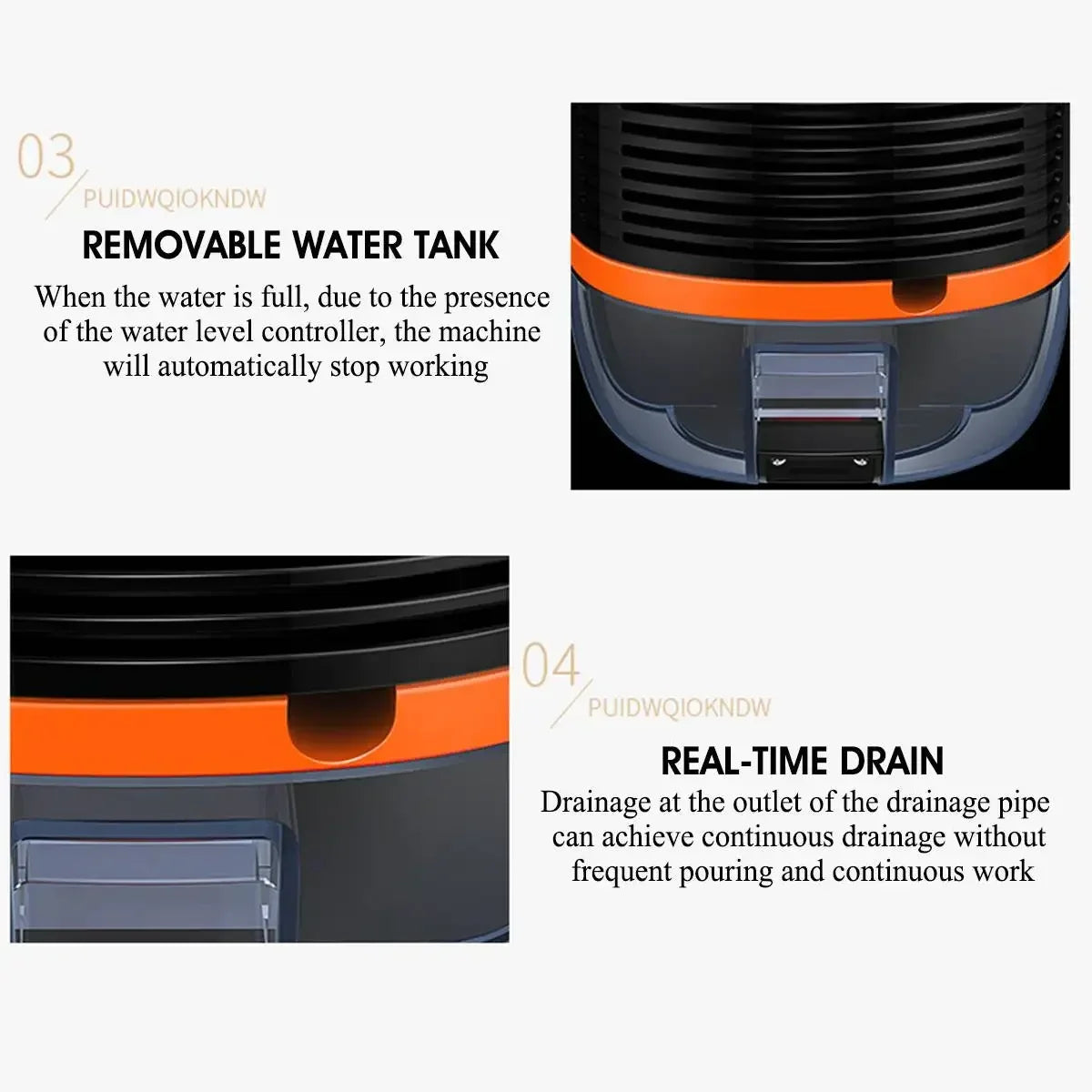 Dehumidifier 800ML 25W Low Noise