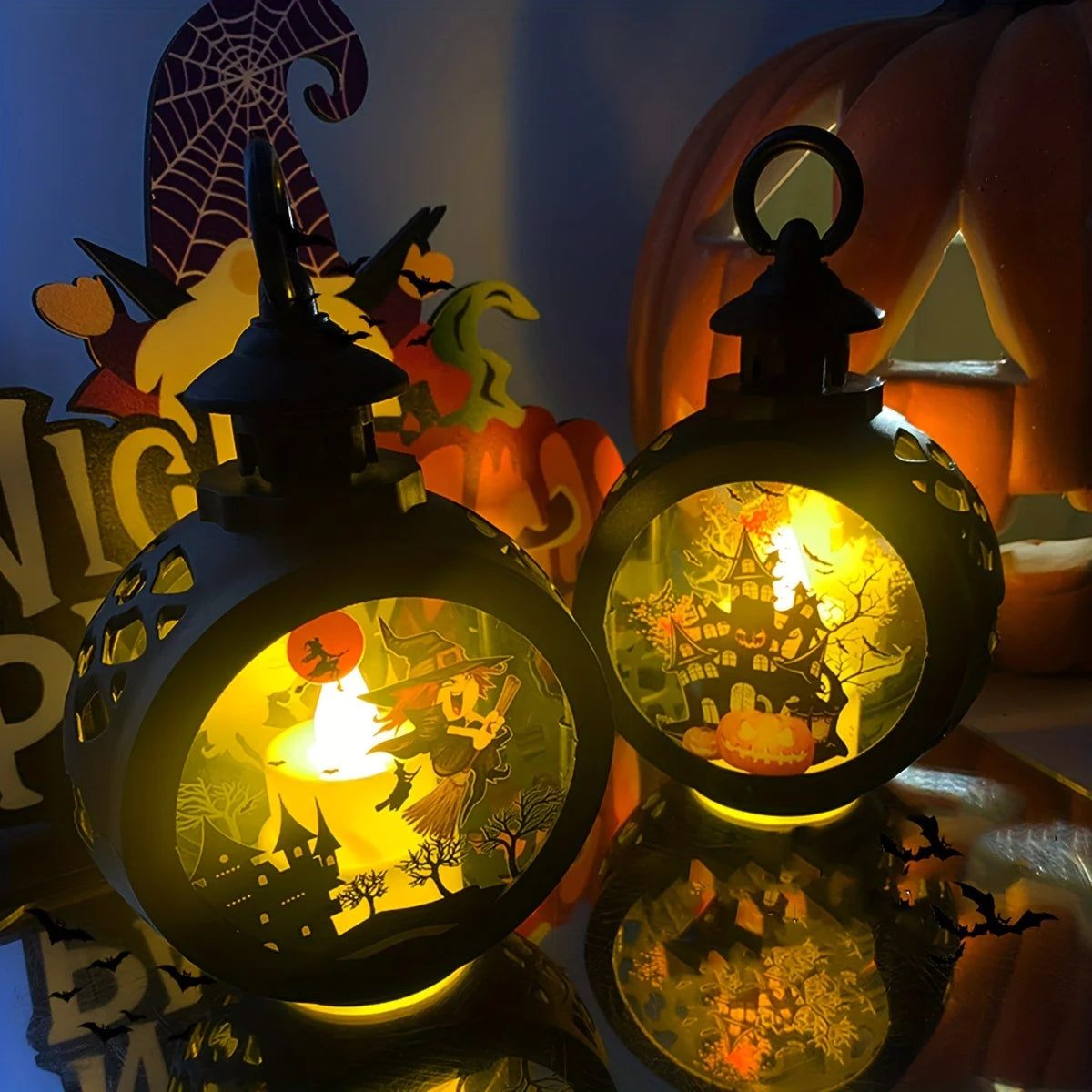 Halloween Oil Lamp