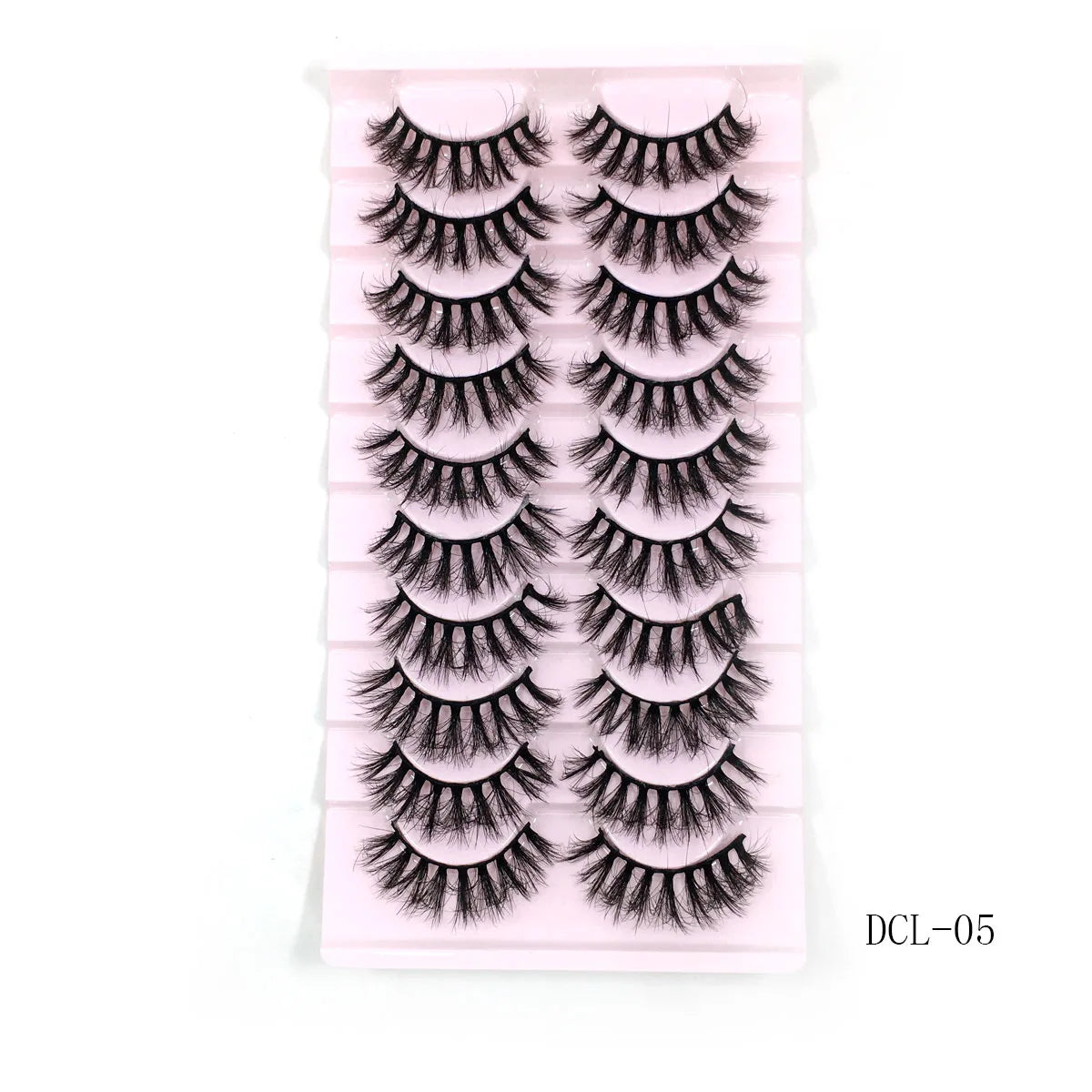 New 10 Pairs 3D Mink Eyelashes