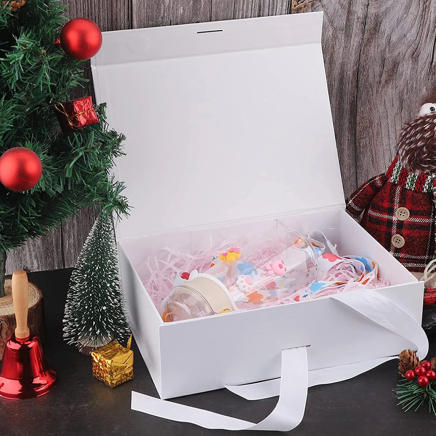 Gift Box with Ribbon Proposal with surprise present