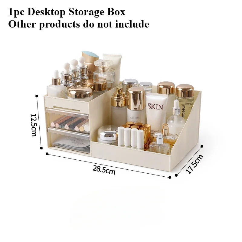 Transparent Drawer Style Makeup Box