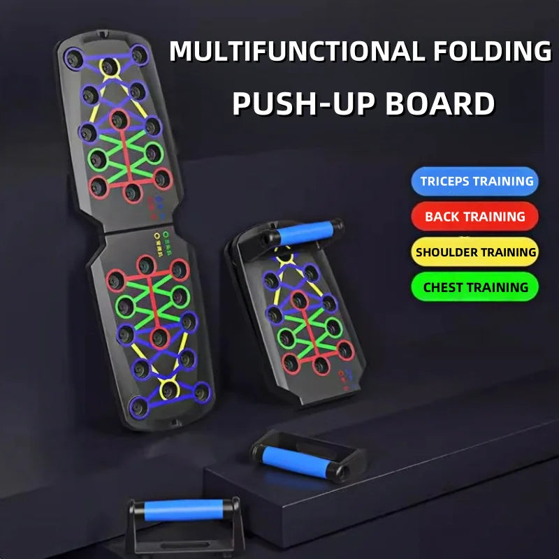 Portable multi-functional push-up board