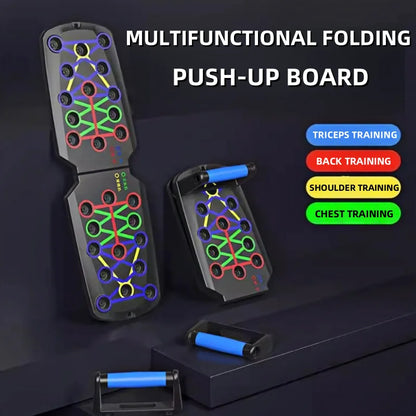 Portable multi-functional push-up board