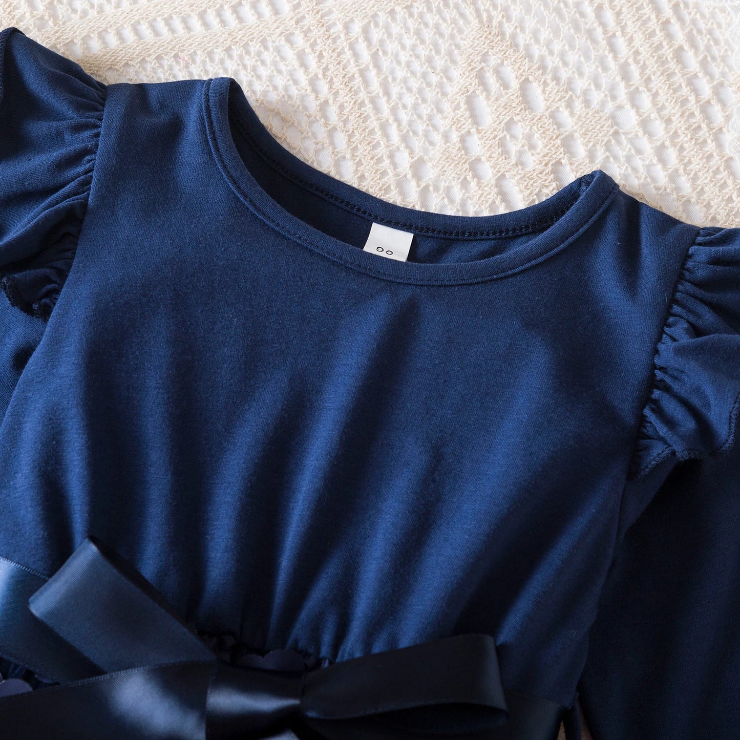 2024 Autumn Winter Girls Long Sleeves Dress 3D Floral Fashion Children Birthday Party Vestidos Baby Fall Clothes for 3-8 Yrs