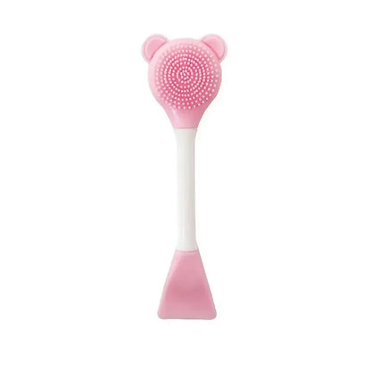 Double Head Facial Mask Brush Silicone