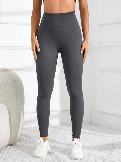 High Waisted Seamless Ioga Leggings