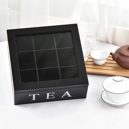 Retro Style Storage Box Tea
