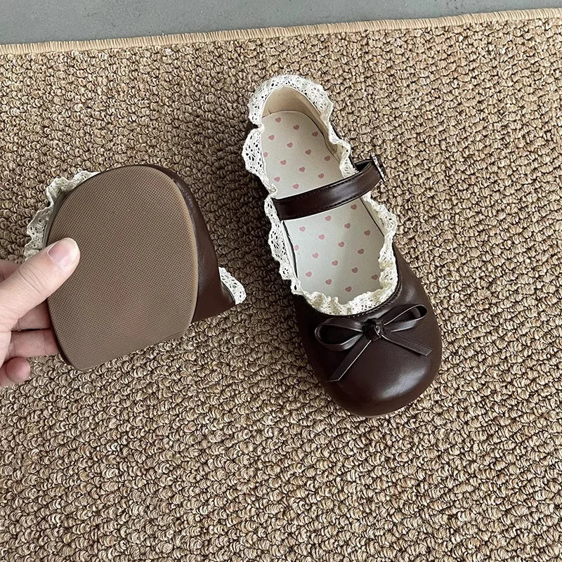 Zapatos Planos Mary Jane – Niña y Mujer