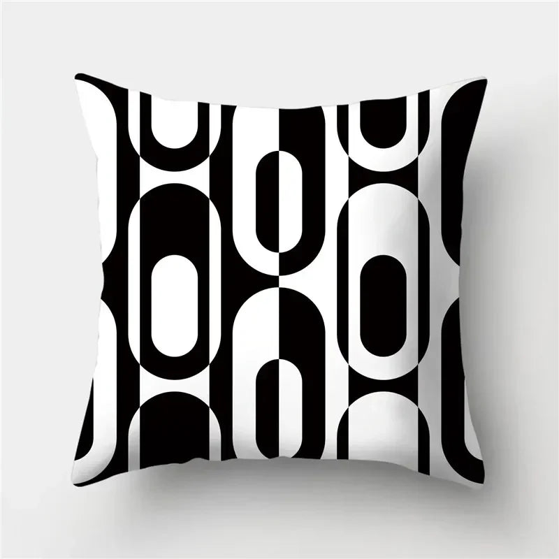 45*45cm Geometric Print Decorative Pillow