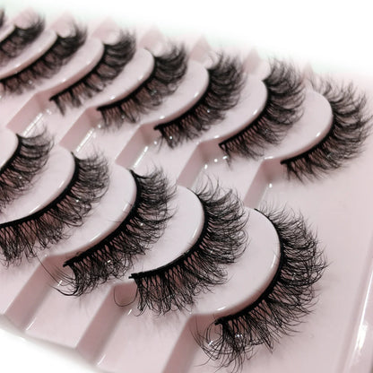 New 10 Pairs 3D Mink Eyelashes