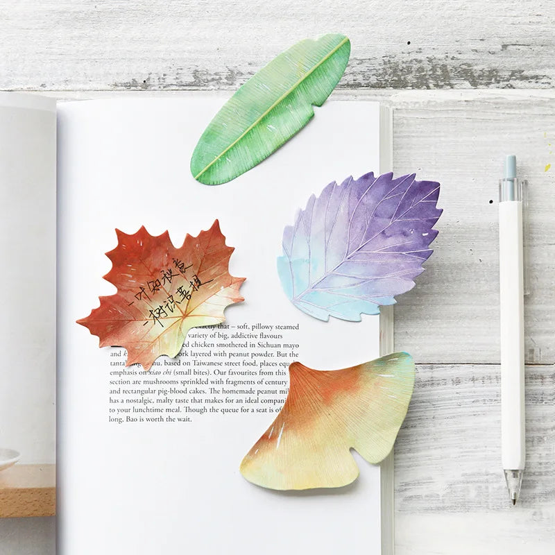 30 Pcs Leaf Sticky notes