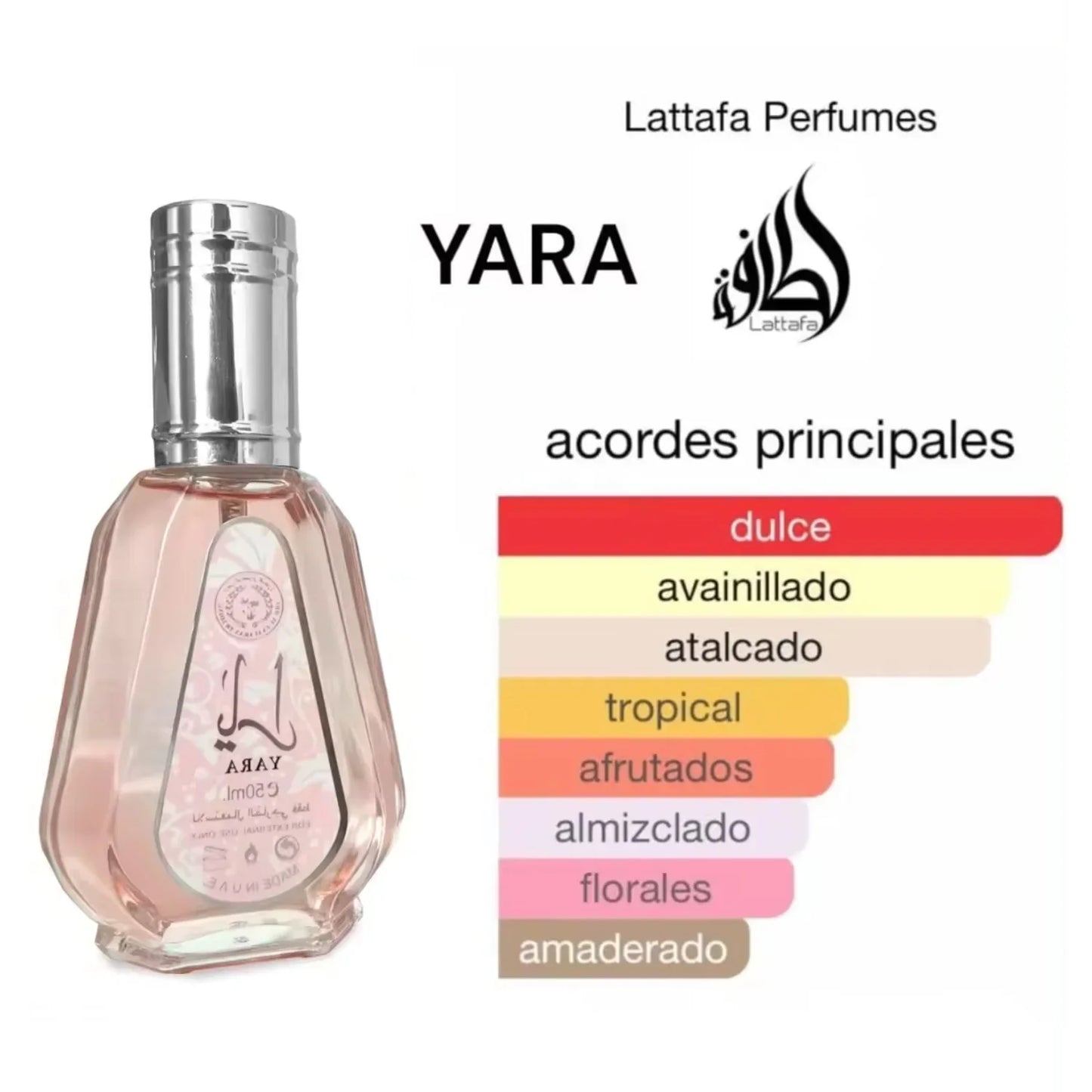 Yara Rosa Perfume for Women 50 Ml