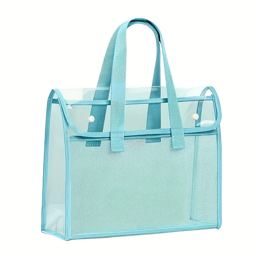 Organizador Transparente Portátil de Gran Capacidad