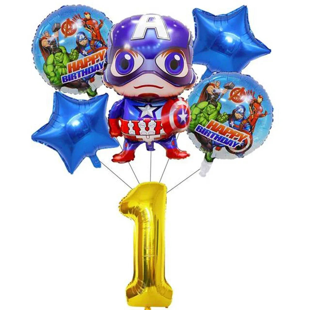 Super Hero Avengers Kid Decor Birthday