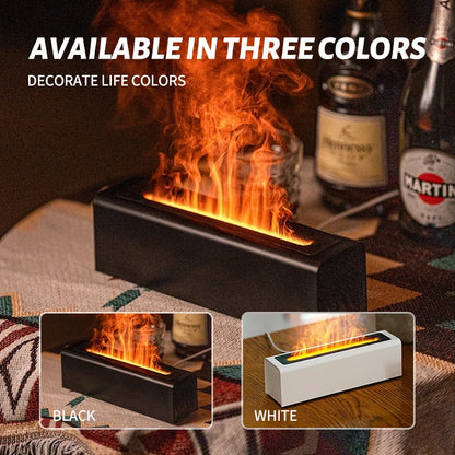 Fragrance Diffuser Flame Humidifier Home