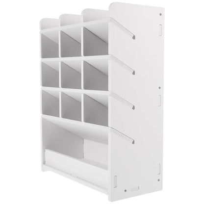 Caja de Almacenamiento de Escritorio – Madera para Oficina