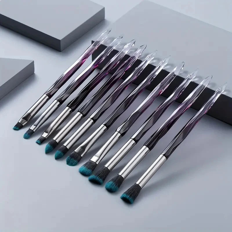 5-10 purple makeup brush