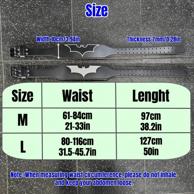 Bat Weightlifting Belt