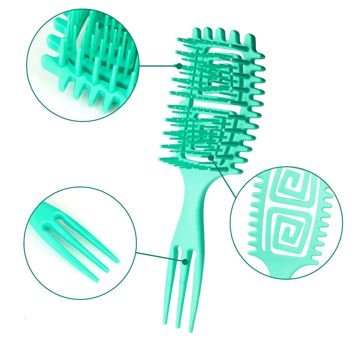 1pcs Curly Hair Brush