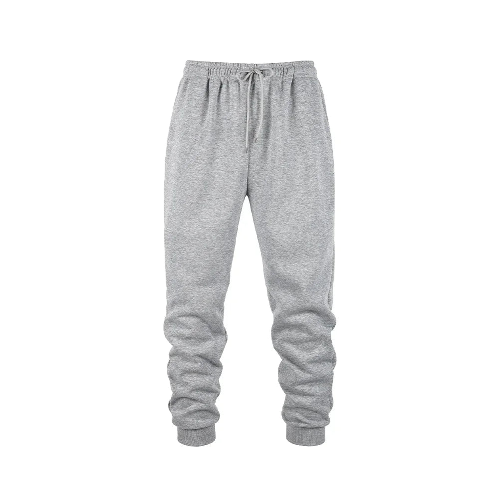 Autumn and Winter Casual Jogging Pants Fleece Sweatpants for Soft and Comfortable Workout