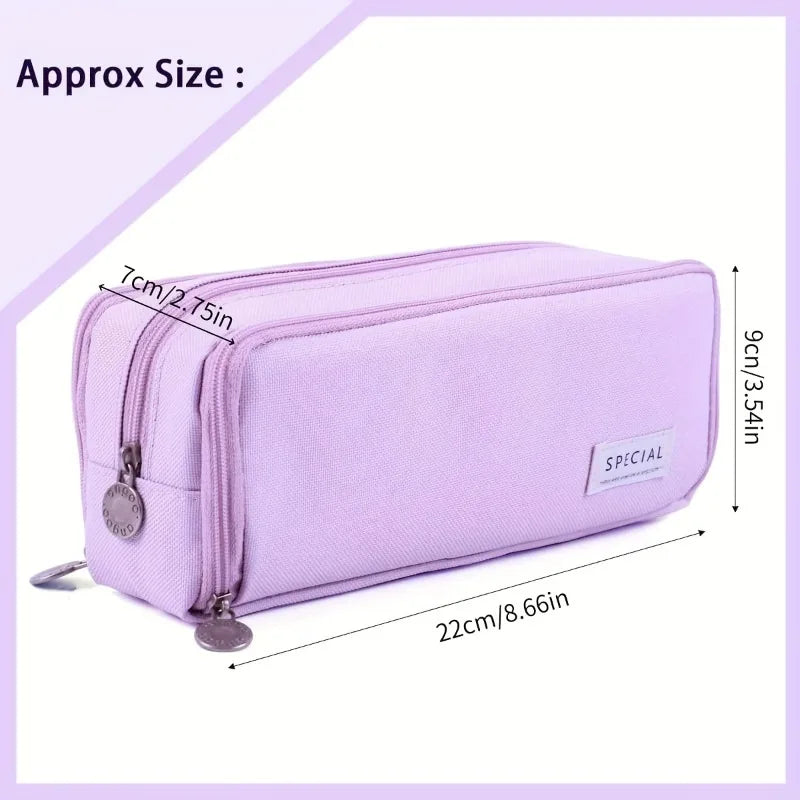 Estuche de 3 Niveles – Organizador de Lápices