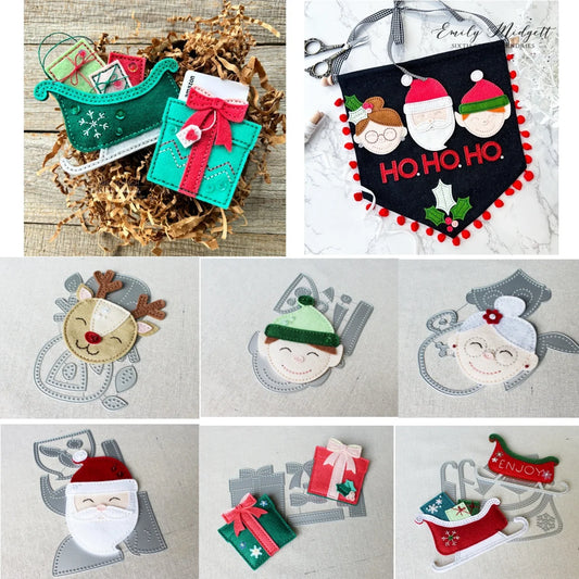 Christmas Santa Sleigh