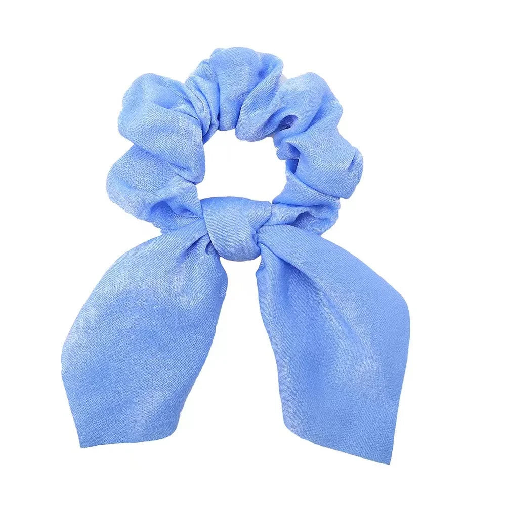 Set de 3 Scrunchies con Lazo – Estampado Floral