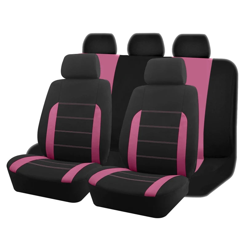 AUTO PLUS Fundas de Asiento de Coche Universales – Juego Completo