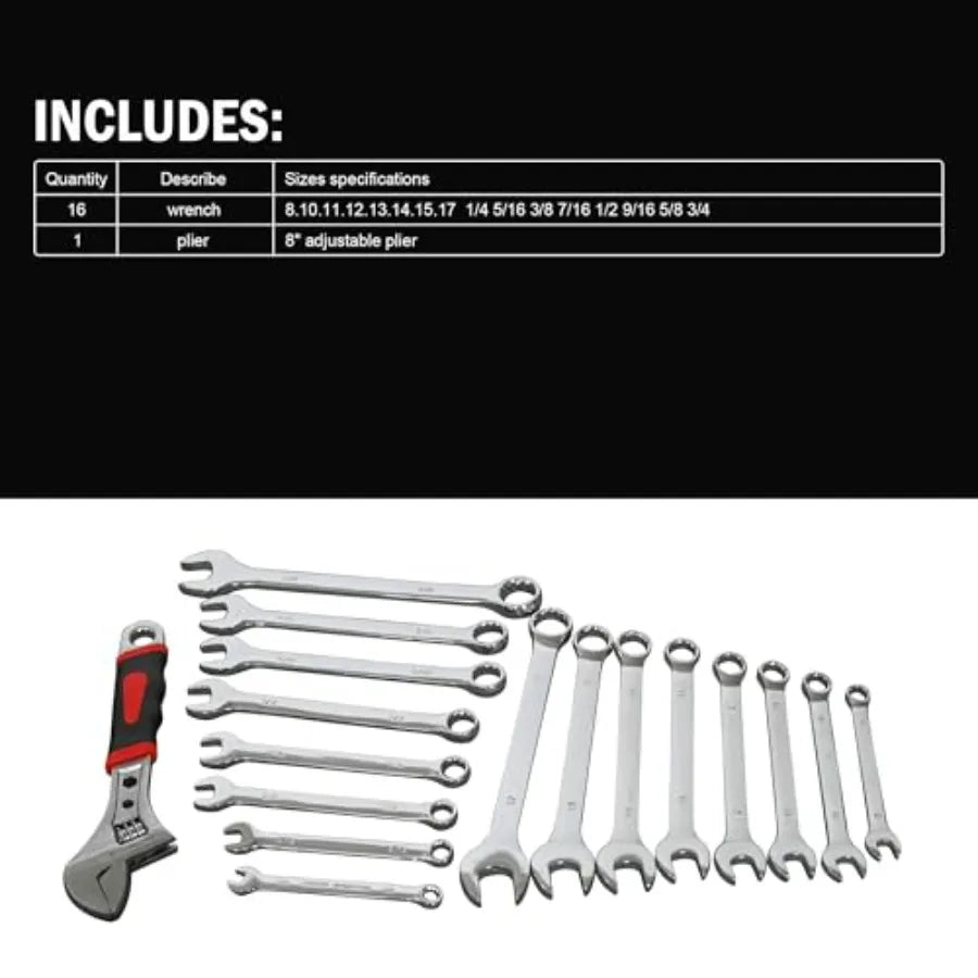 Caja de Herramientas Portátil de 20” con 408 piezas