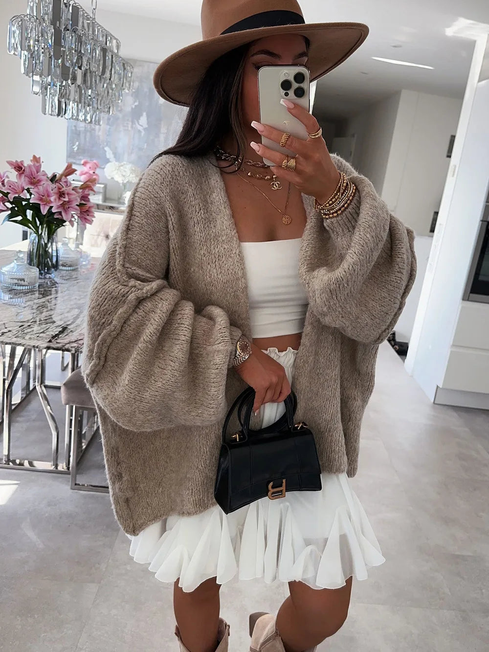 Winter Casual Knitted Sweater Cardigan