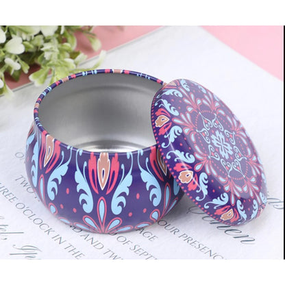 12Pcs Tinplate Empty Candle Jars 2Oz 4Oz