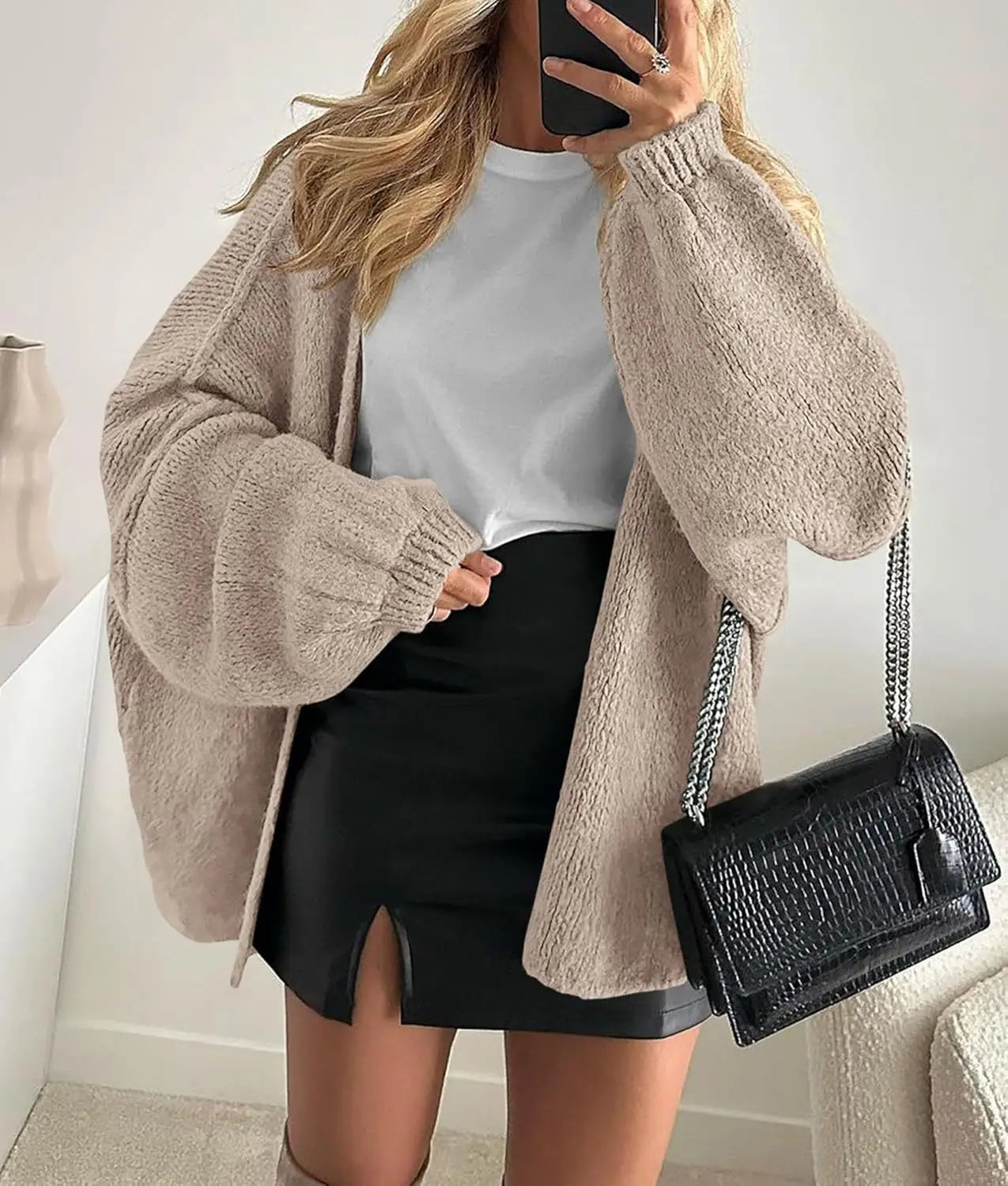 Winter Casual Knitted Sweater Cardigan
