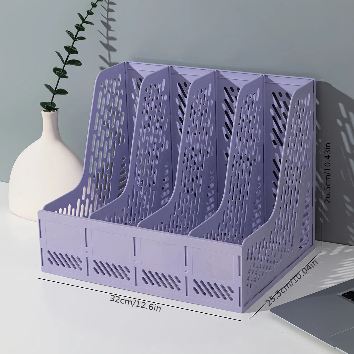 4 Multi-Layer Desk File Sorter