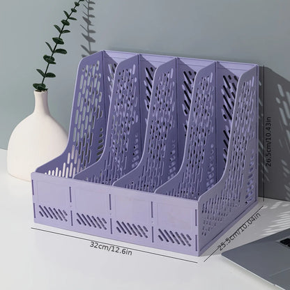 4 Multi-Layer Desk File Sorter