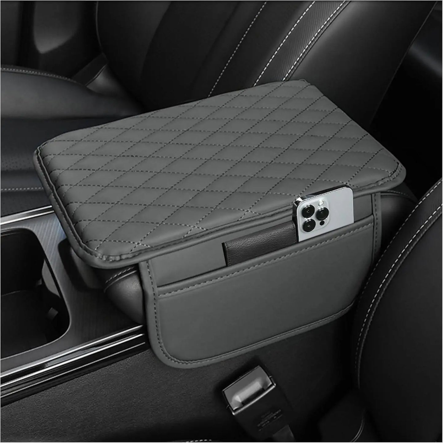 Upgraded Microfiber Leather Car Center