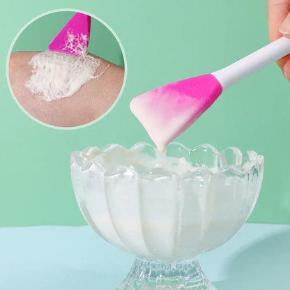 Double Head Facial Mask Brush Silicone