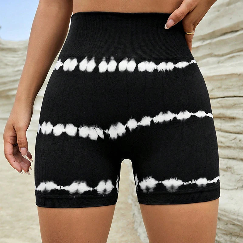 Shorts deportivos Tie Dye para mujer – Estilo y comodidad todo el año